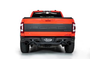 Ford Raptor Bumper - Rear - Addictive Desert Designs - Stealth Fighter - Hammer Black - `21-`23 Ford Raptor Bumper - Rear - Addictive Desert Designs - Stealth Fighter - Hammer Black - `21-`23